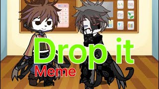 Drop it meme || FT || Michael and Ennard