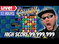 Live columns world record 2024 99999999 high score