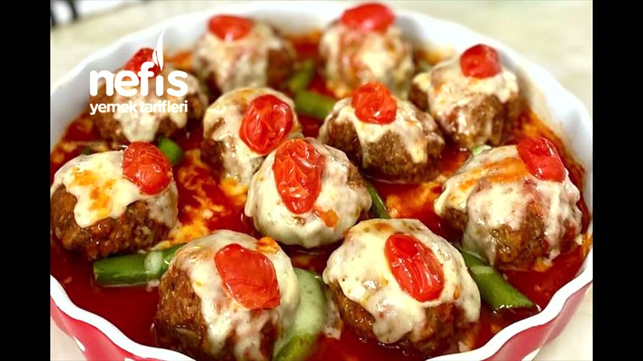 Patates Püreli Domates Soslu Köfte Tarifi Patates Püreli Domates Soslu Köfte Tarifi