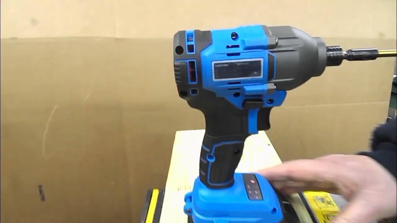 Wisetool 20V Brushless Impact Driver Test YouTube