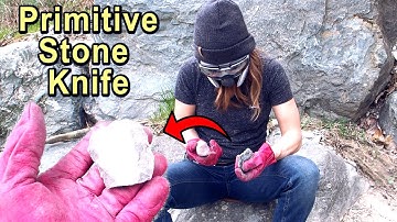 Stone Age Knife - Can I make a primitive knife from a stone??