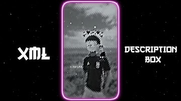 SAD SONG NEW - TREND XML 💕😍 PRESET XML 🌈💖 NEW TREND 🌹💫 ALIGHT MOTION XML #xml #preset #presetff