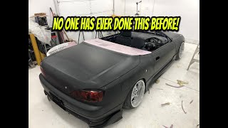 Building COMPLETELY one off part for my s15 silvia (speedster top PART 1)
