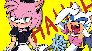 Amy Rose is at your service | Sonic Comic Dub Short