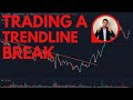 How to Trade a Small Trendline Break! 🔥📈