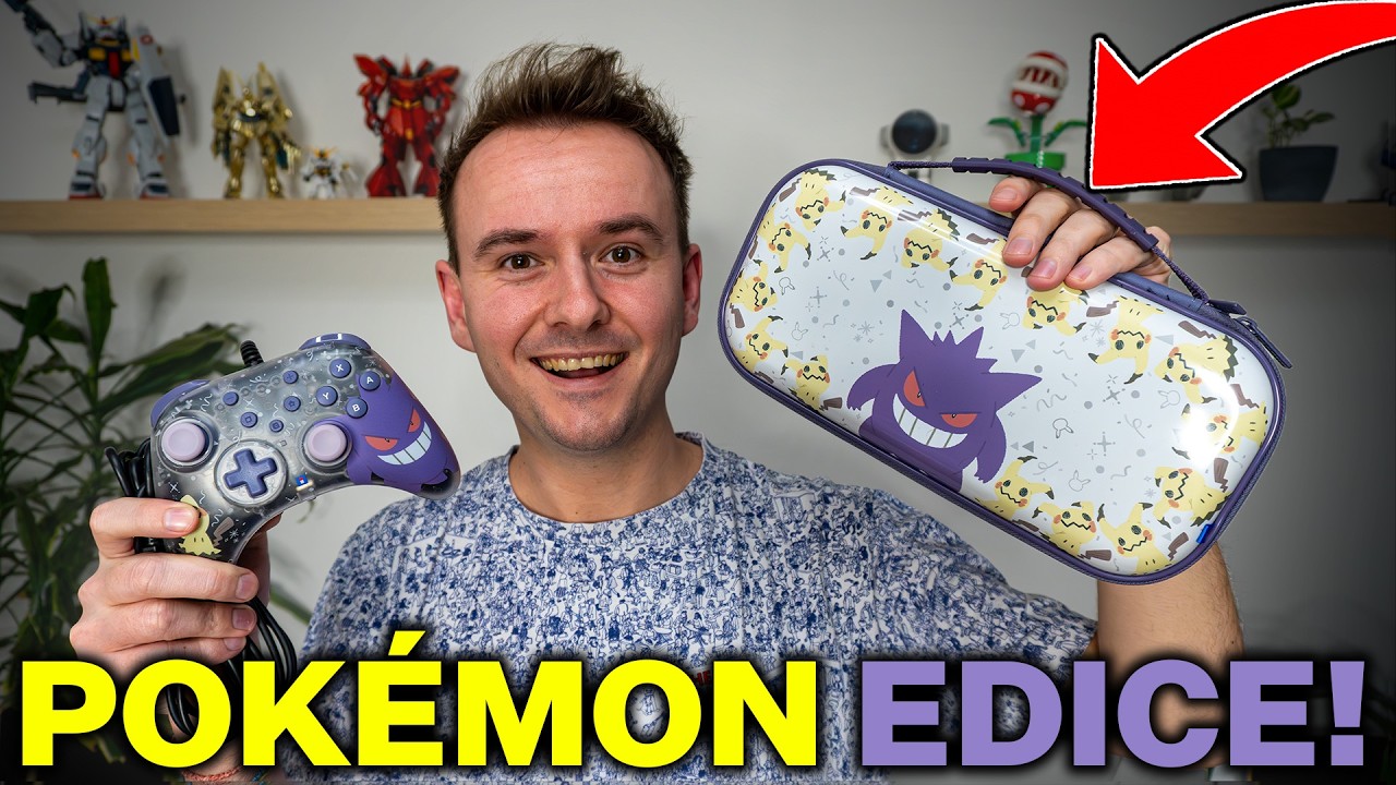 Pokémon příslušenství pro SWITCH 2? - Gengar & Mimikyu HORI