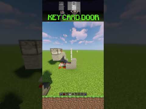 MINECRAFT KEYCARD DOOR