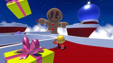 Pac Man Palace Festive Folleys by Gold Planet 3D PACMAN CLONE PC WINDOWS UNITY ITCHIO ITCH IO PAC MA