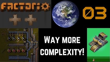 Factorio++ Episode 3: Logistics Research Changes Builds Forever!!