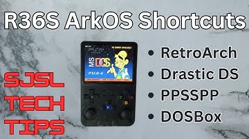 Handy R36S ArkOS Shortcuts - SjslTechTips