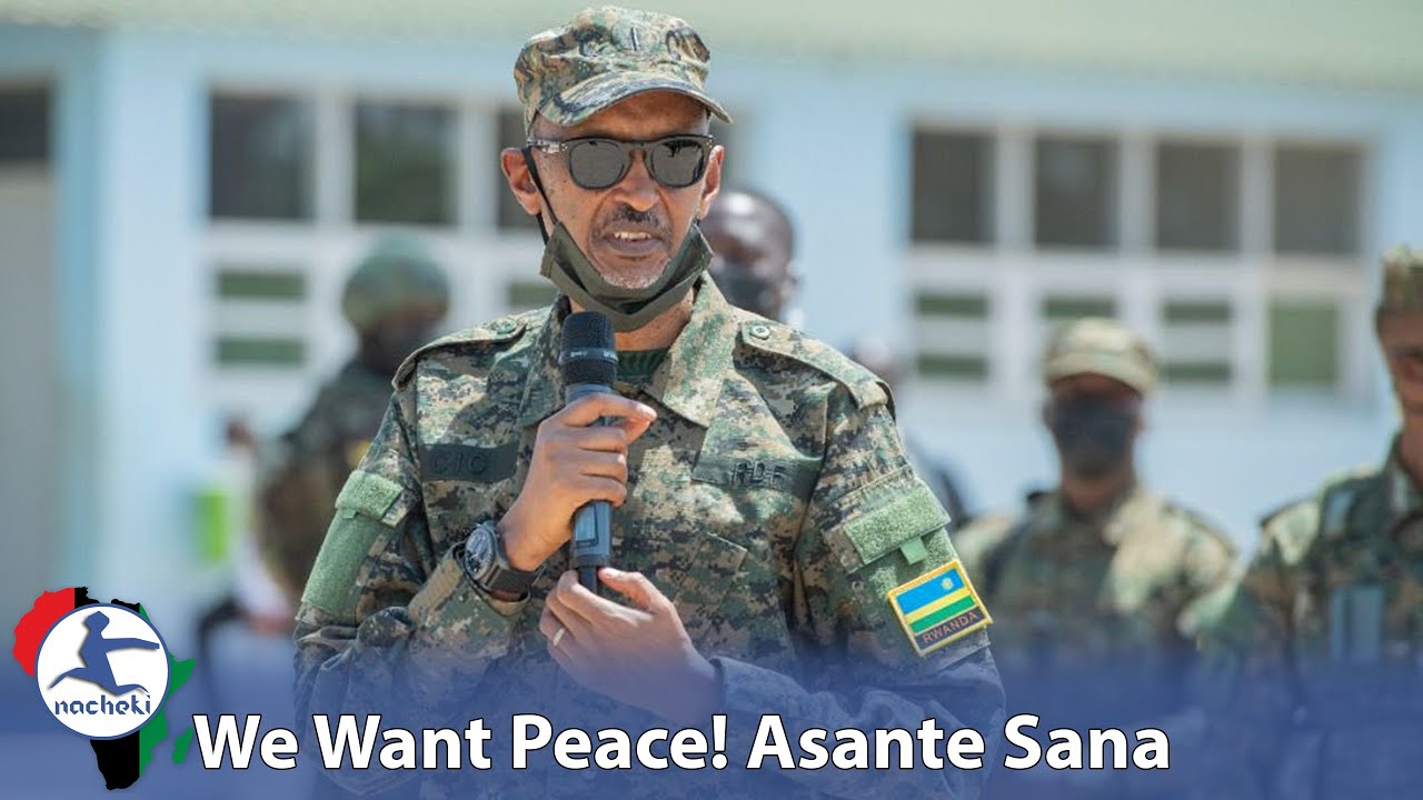 ⁣Kagame Surprises Crowd with Perfect Swahili in Speech Talking on Africa's Military Power
