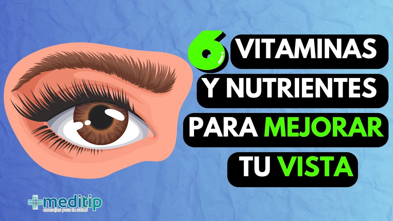 Cómo Mejorar tu Visión de Manera Natural - 6 Vitaminas y Nutrientes ...