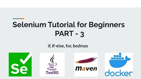 Part 3 | If Condition | If Else Condition | For Loop | BODMAS | Conditioning and Looping in Java |