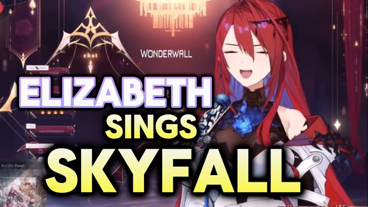 Elizabeth Bloodflame sings Skyfall YouTube