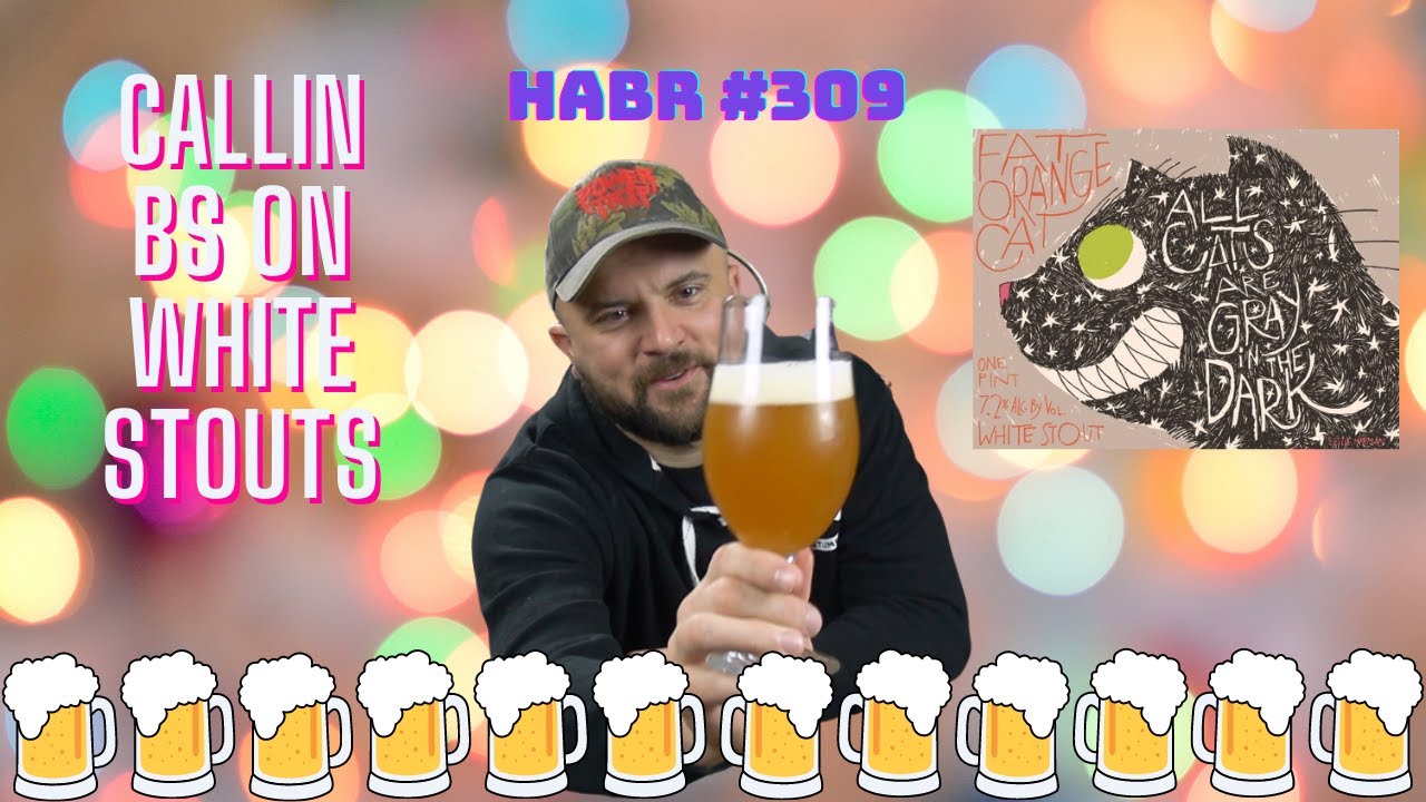 Fat Orange Cat | All Cats Are Grey In The Dark | White Stout | Craft Beer Review