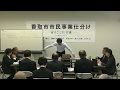 【第１会場１日目】①選手派遣助成事業ー2018年度香取市市民事業仕分けー