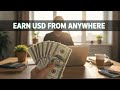 Earn US Dollars from Anywhere 🌍 | Top Remote Job Websites