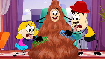 What if we were Made of Hair? + more videos | #aumsum #kids #cartoon #whatif