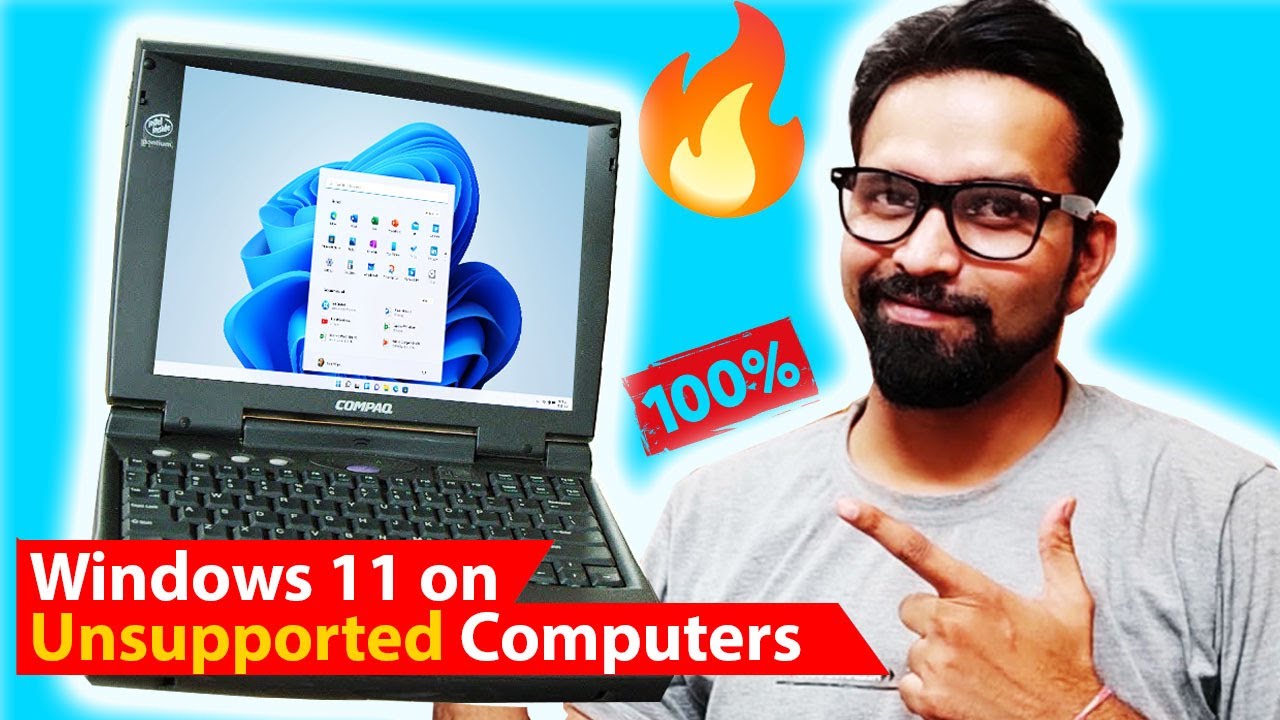 How to install Windows 11 on Unsupported PC - YouTube