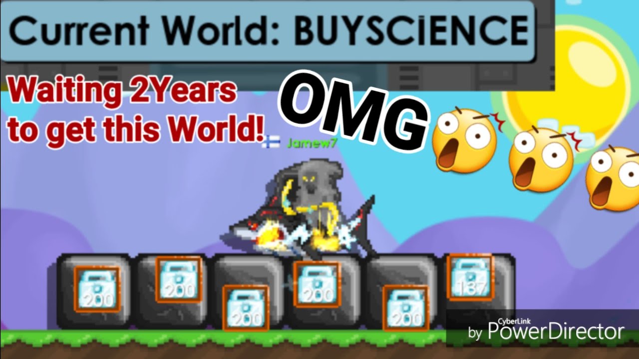 Buying My Dream World For 
1100DLs + ( BUYSCIENCE ) - Growtopia