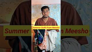 Meesho Summer Outfit Under Budget 😍 #shorts #meesho