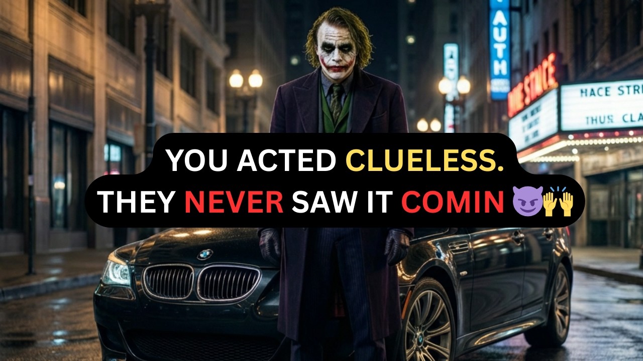 THEY UNDERESTIMATED YOU… THAT WAS THEIR FIRST MISTAKE🔥😈 | JOKER SPEECH | JOKER MOTIVATION