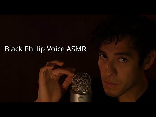 Black Phillip Voice Impression (The Witch ASMR) | Layered Whispering Effects