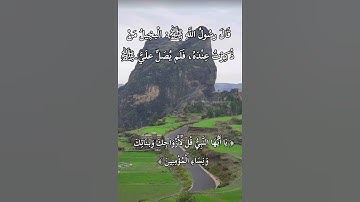 #سورة_الاحزاب #أن_الله_وملائكتة_يصلون_على_النبي #اللهم_صل_وسلم_على_نبينا_محمد