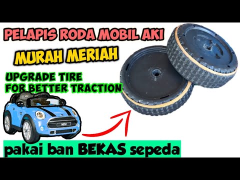 ban karet mobil aki anak ukuran 31cm ban mobilan aki anak (toko importir mainan). 