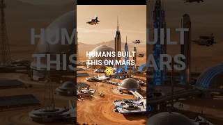 Mars Desert → Futuristic Human Civilization 🪐🚀