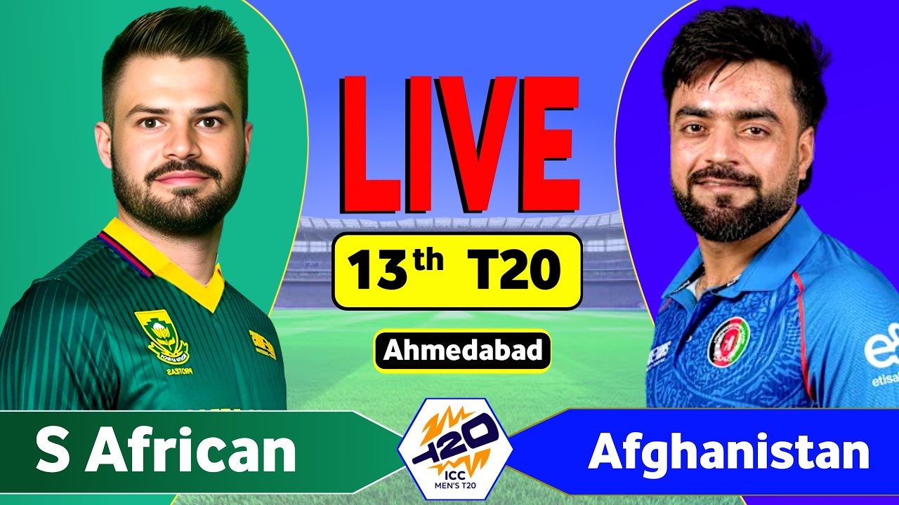 SA vs AFG Live Match Today | South Africa vs Afghanistan, T20 World Cup Live Score & Commentary