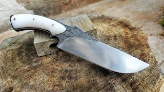 Making a Super Knife With Simple Tools