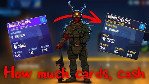 How much cards and cash you need to upgrade your hero from stellar to divine? | BULLET ECHO