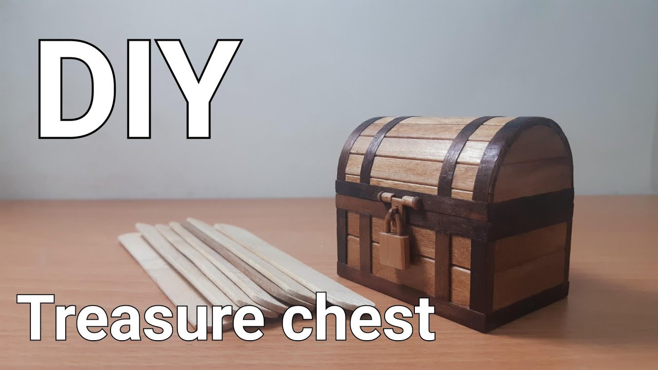 DIY the mini Treasure chest 