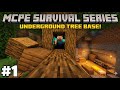 I Spent 100 Days In Minecraft Mobile! | Episode 1