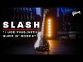 Slash made a major modification to his Les Paul Custom