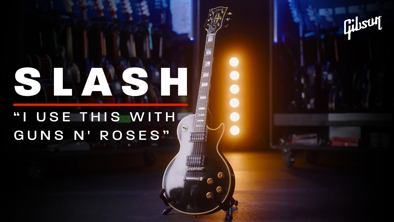SLASH Reveals Major Modification To His Les Paul Custom; Video