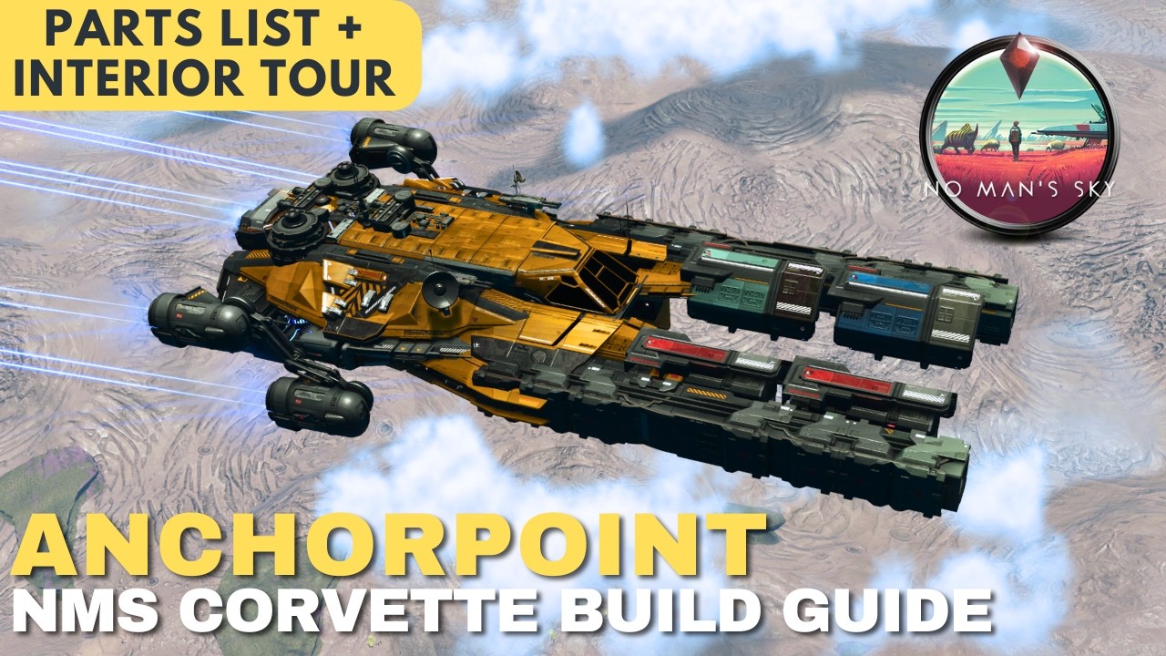 Build a Daily Driver Cargo Hauler | No Man's Sky Corvette Build Guide