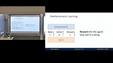 Lecture 21: Reinforcement Learning (UMich EECS 498-007)