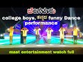 Bangalore college Boys Funny Dance performance from ( JIT college thathguni )