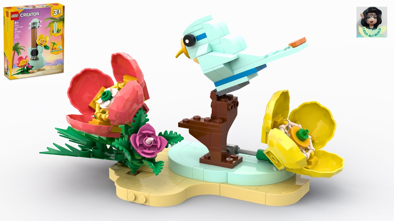 BIRD Lego creator 31156 ideas How to alt build - YouTube