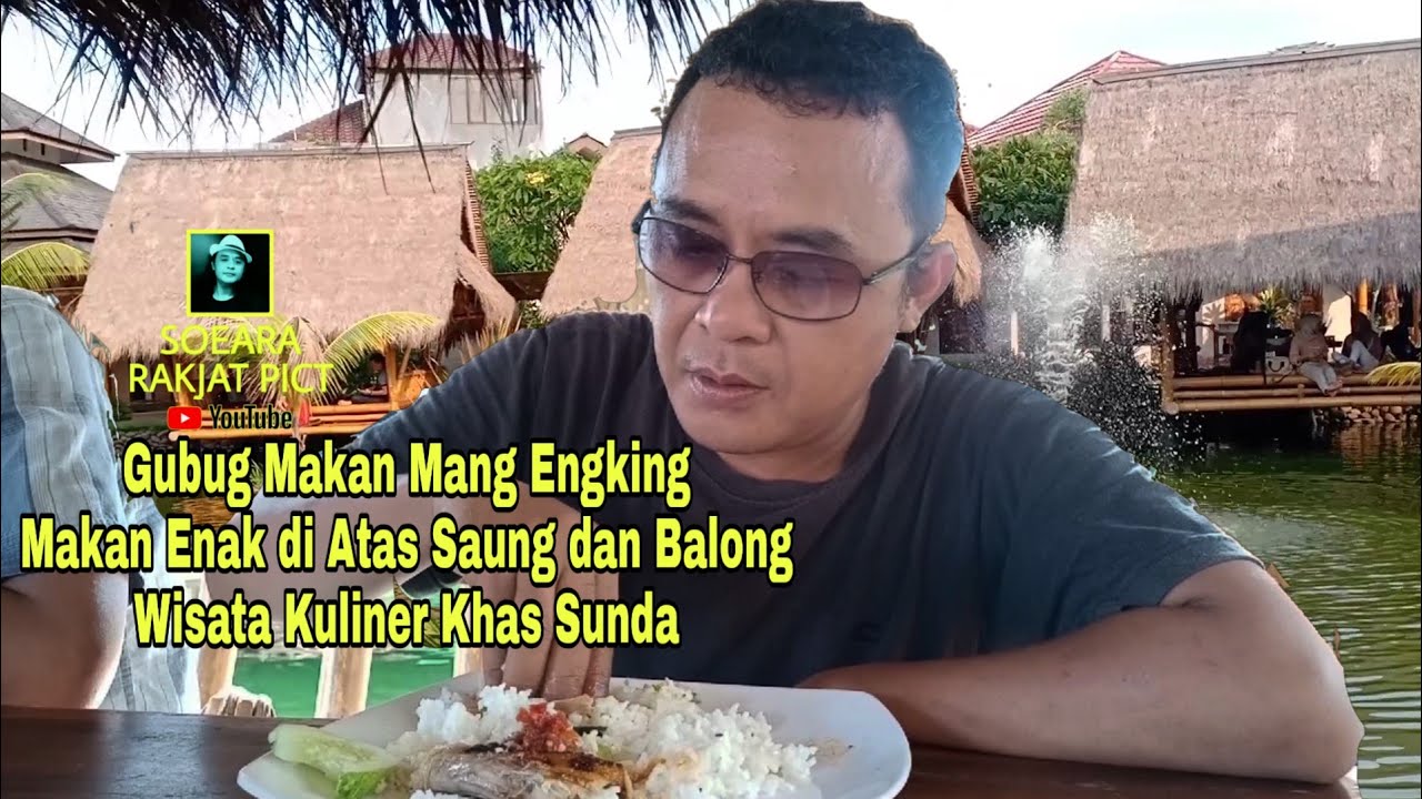 Gubug Makan Mang Engking Makan Enak di Atas Saung dan Kolam, Wisata