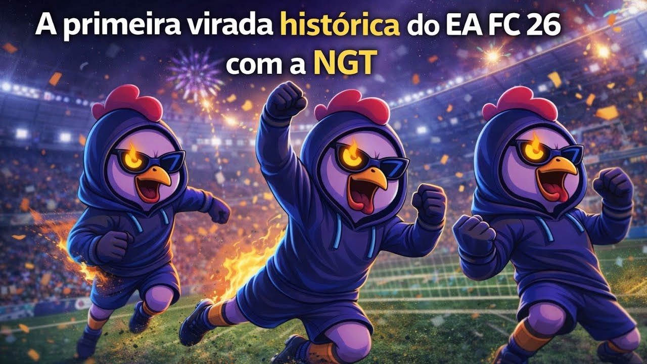 A primeira virada histórica da NGT no EA FC 26! 🔝😱