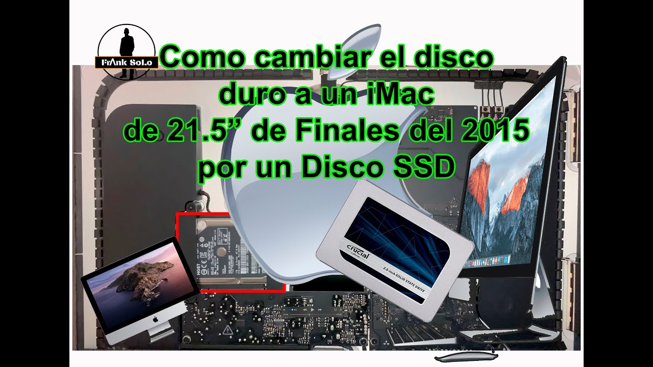 Como Cambiar el Disco duro en un iMac por un SSD - YouTube