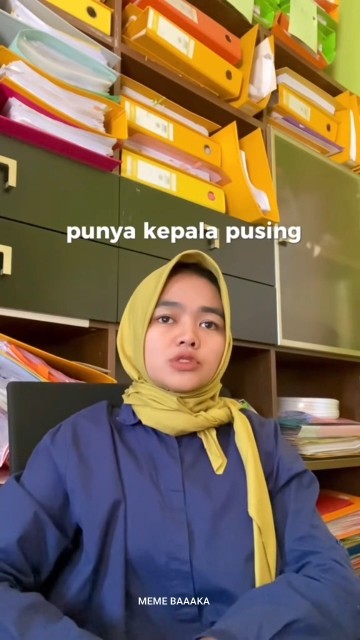 Punya kepala pusing 😅 #memes #shorts