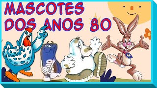 Mascotes Inesquecíveis dos anos 80! - A Galinha Azul, Dodói e muito mais!