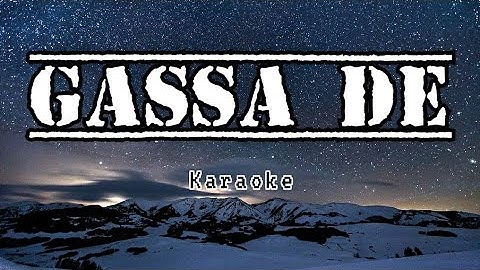 QASIDAH - GASSA DE || KARAOKE