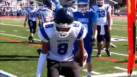 Marcus Trent middle school RB highlights