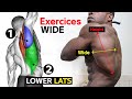 6 Best Exercise To  Lower Lats workout (V-TAPER)