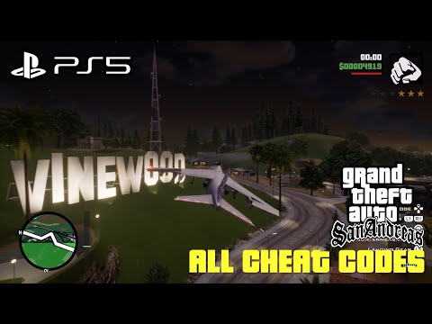 GTA San Andreas PS5 Remake - All Usable Cheats (Definitive Edition)